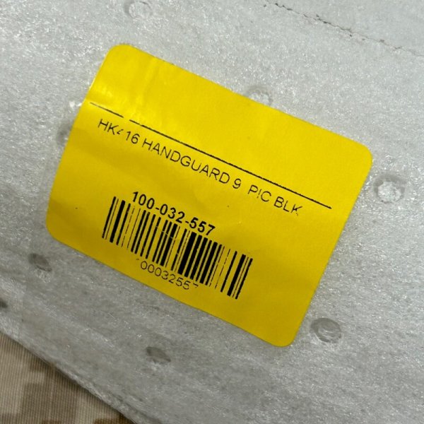 画像15: 実物 HK純正  HK416 クアッドレール(フリーフロート) 9インチ ハンドガード