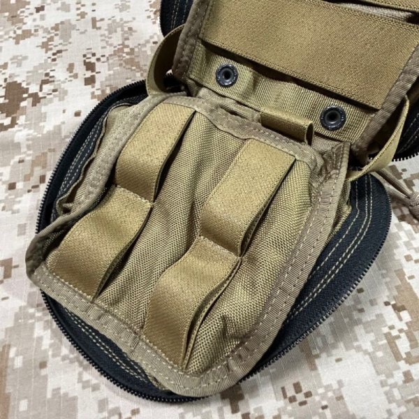 画像7: 実物官給品 EAGLE MLCS メディカルポーチ カーキ  美品