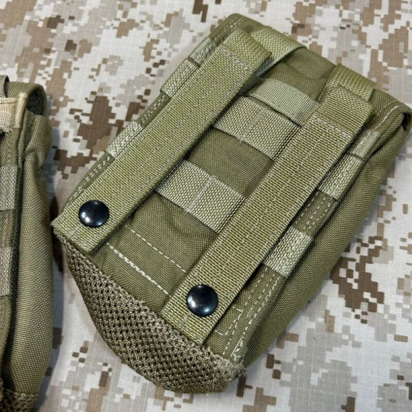 画像6: 実物官給品  EAGLE MLCS 1QT キャンティーンポーチ 黒バックル