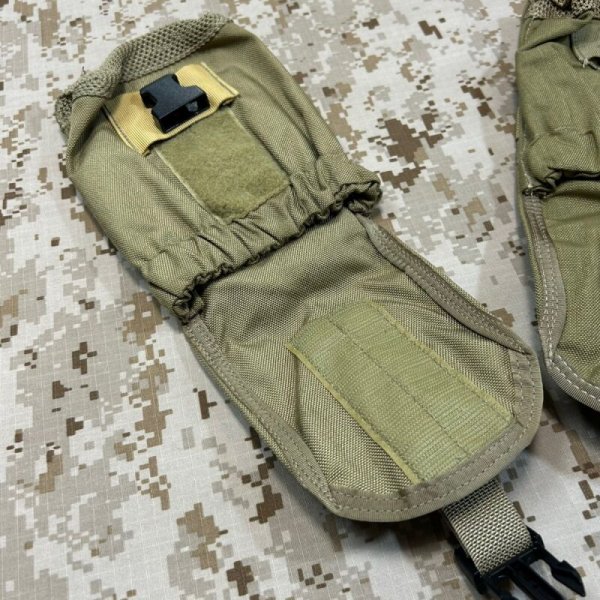 画像7: 実物官給品  EAGLE MLCS 1QT キャンティーンポーチ 黒バックル