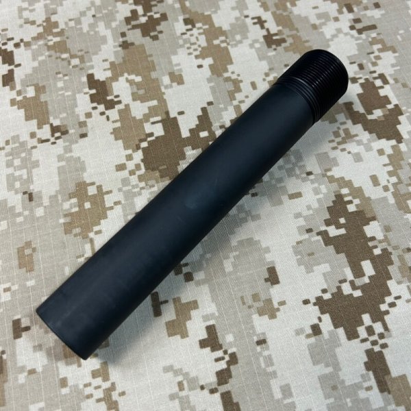 画像15: 米軍官給品 実物 COLT M4エンハンスドストック、バッファーチューブ、キャスルナット　セット