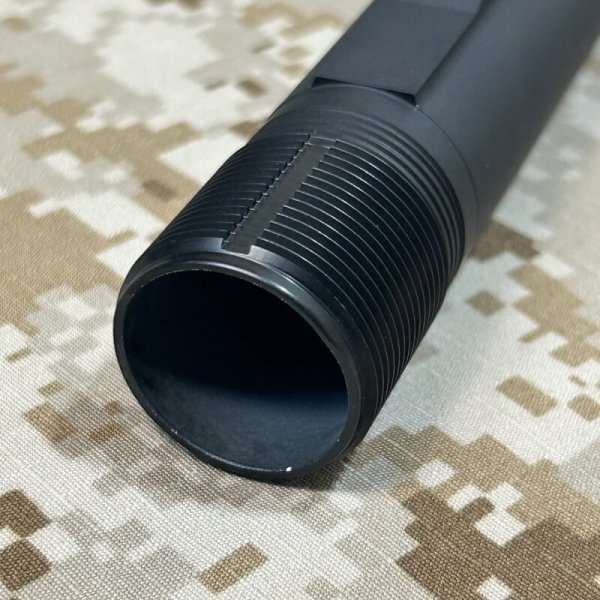 画像16: 米軍官給品 実物 COLT M4エンハンスドストック、バッファーチューブ、キャスルナット　セット