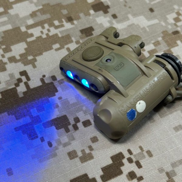 画像6: 旧型モデル  実物 surefire HL1-A-TN ヘルメットライト 青×白 LED + IFF  USED
