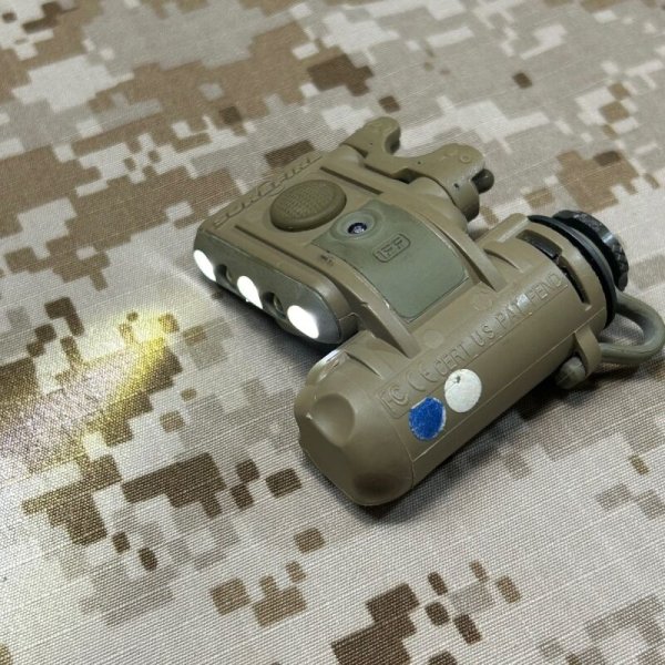 画像5: 旧型モデル  実物 surefire HL1-A-TN ヘルメットライト 青×白 LED + IFF  USED