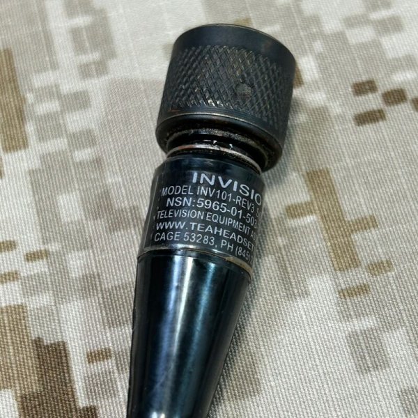 画像5: 実物 TEA MKFU94/Mk4 PRC148 PTT  防水10pin コネクター + INVISIO M3 防水10PIN セット