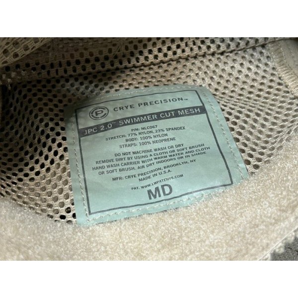 画像10: 実物 crye precision JPC 2.0 スマーカットメッシュ MD  MULTICAM  ARID 美品