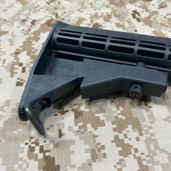 画像4: 米軍官給品 実物 COLT M4エンハンスドストック、バッファーチューブ、キャスルナット　セット