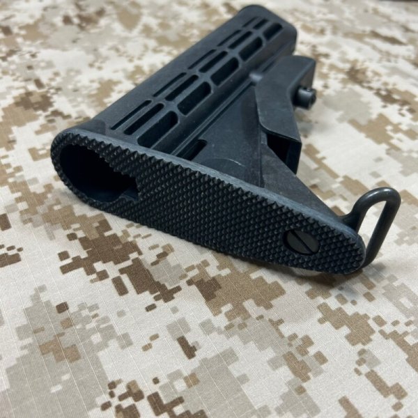 画像5: 米軍官給品 実物 COLT M4エンハンスドストック、バッファーチューブ、キャスルナット　セット