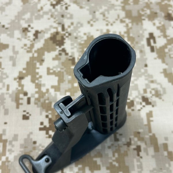 画像6: 米軍官給品 実物 COLT M4エンハンスドストック、バッファーチューブ、キャスルナット　セット