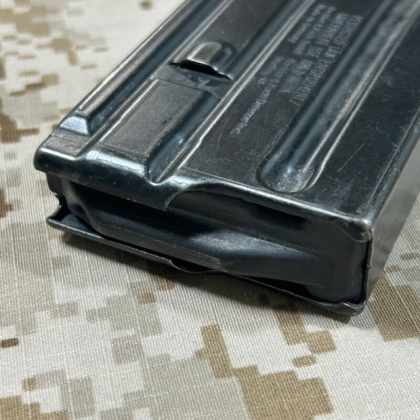 画像8: 沖縄放出品 実物 HK純正 30rdスチールマガジン オールドAF刻印(2)  HK416.MR556