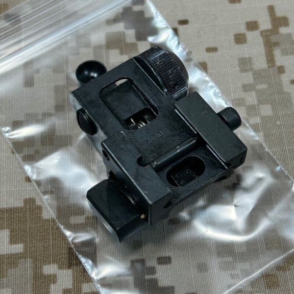 画像4: 米軍官給品 実物 MaTech BUIS 600m バックアップリアサイト  放出品