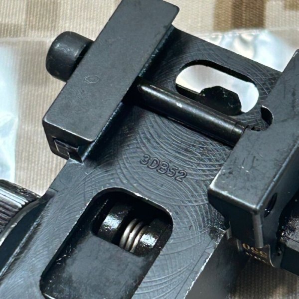 画像6: 米軍官給品 実物 MaTech BUIS 600m バックアップリアサイト  放出品