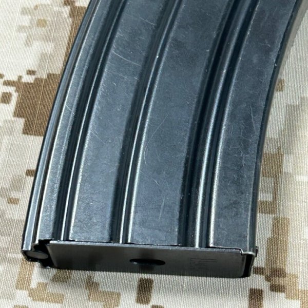 画像6: 沖縄放出品 実物 HK純正 30rdスチールマガジン オールドAE刻印(1)  HK416.MR556