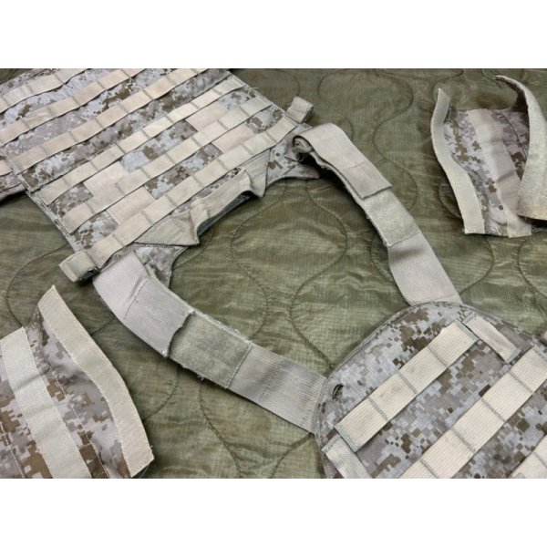 画像19: オールド 実物 LBT-6094B aor1 プレートキャリア ポーチセット 白パルス 放出品