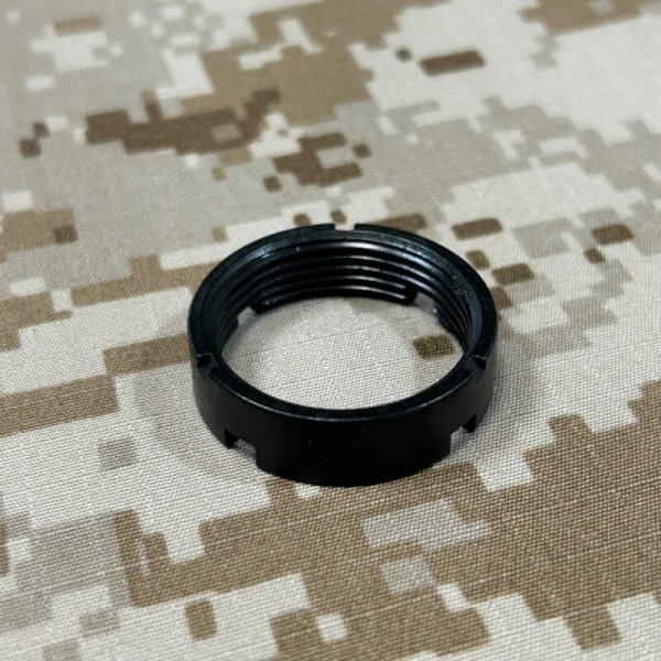 画像19: 米軍官給品 実物 COLT M4エンハンスドストック、バッファーチューブ、キャスルナット　セット