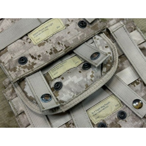 画像25: オールド 実物 LBT-6094B aor1 プレートキャリア ポーチセット 白パルス 放出品