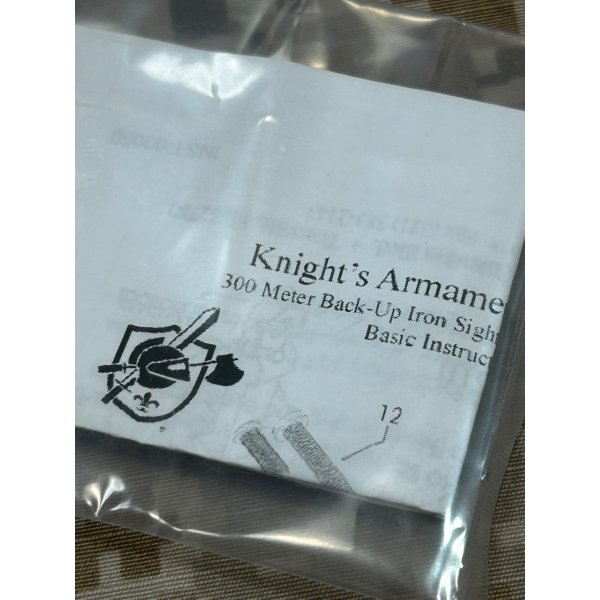 画像13: 実物 knight's ナイツ 300ｍ BUIS  バックアップリアサイト   PN:97082
