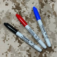 シャーピー ファインポイント マーカー（マジックペン）Sharpie Fine Point　黒赤青