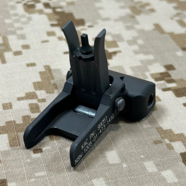 画像10: 米軍官給品 実物 Knight's KAC M4 フロントサイト BLACK  PN:99051  美品