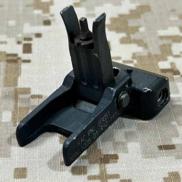 画像9: 米軍放出品 実物 Knight's KAC M4 フロントサイト BLACK  PN:99051 USED