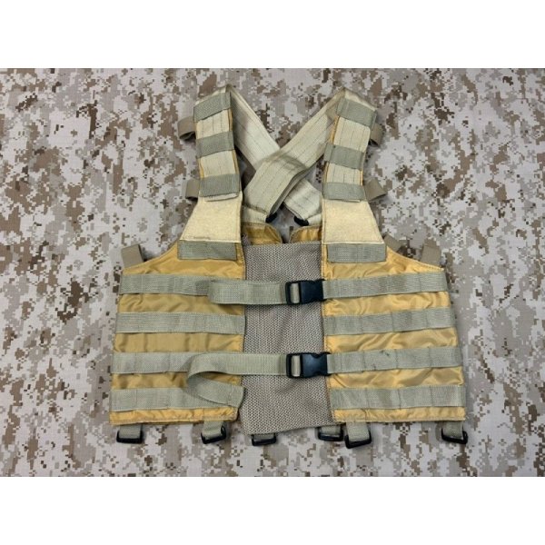画像1: オールド 実物 LBT-2199 MOLLE モジュラーベスト オレンジタン 美品