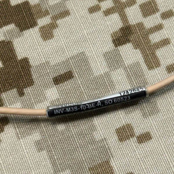 画像10: 実物 TEA  INVISIO M3S  イヤーピースヘッドセット 防水10pin コネクター ケース付き