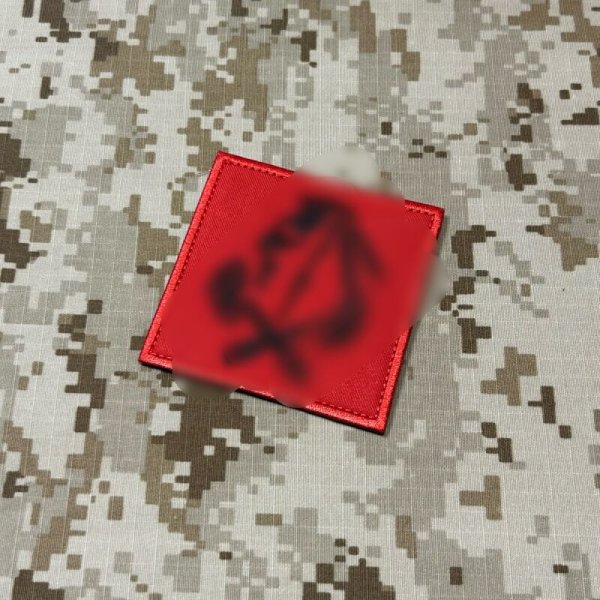 画像1: MADE IN USA  実物 DEVGRU レッドチームパッチ (91)