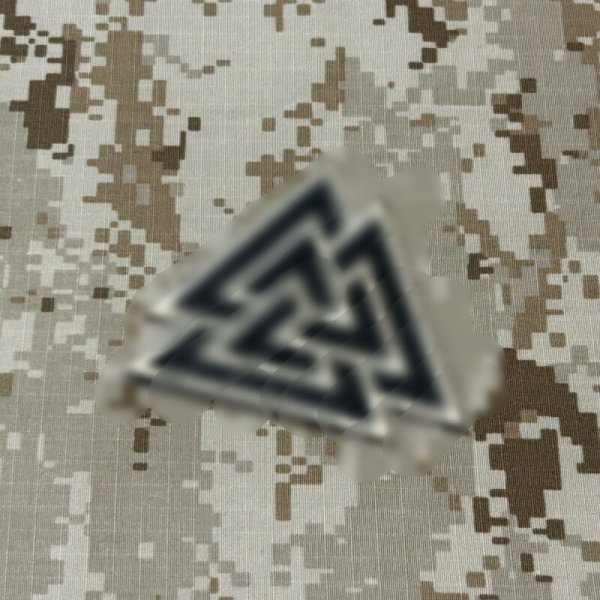 画像1: MADE IN USA  実物 DELTA/CAG トライアングルパッチ (2)