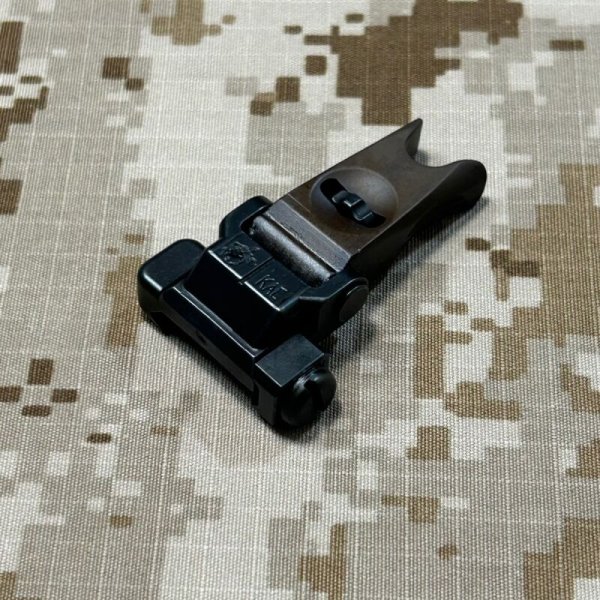 画像2: 実物 Knight's ナイツ  Folding Micro Front Sight   PN:25654  KAC マーク入り USED