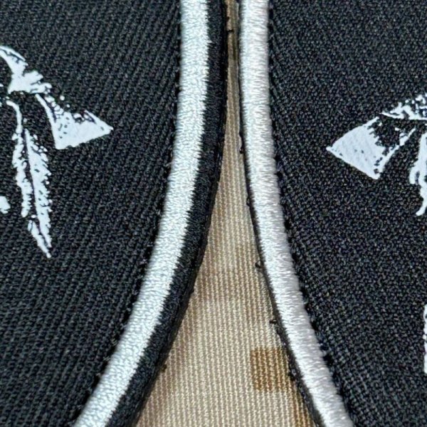 画像2: MADE IN USA オールド  実物 DEVGRU シルバーチームパッチ (99)