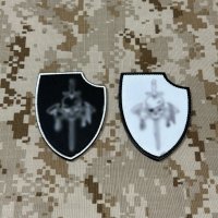 MADE IN USA オールド  実物 DEVGRU シルバーチームパッチ (98)