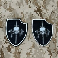 MADE IN USA オールド  実物 DEVGRU シルバーチームパッチ (99)