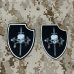 画像1: MADE IN USA オールド  実物 DEVGRU シルバーチームパッチ (99) (1)