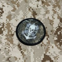 MADE IN USA  実物 NSWDG RECCE スナイパーチームパッチ シルバー mossy oak (100)