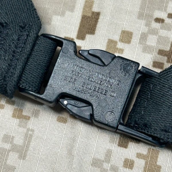 画像8: オールド MSA GALLET MICH ヘルメット リプレイスメント チンストラップ  黒