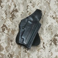 実物 サファリランド 518-77 レザーホルスター 黒  右利き SIG P220/226