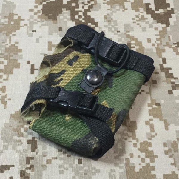 画像1: 英軍放出品 BOWMAN PRC-343 PRR ラジオポーチ DPMカラー