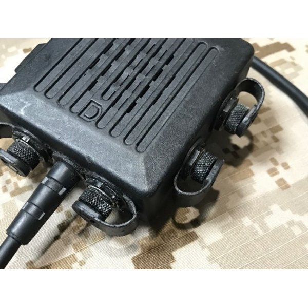 画像6: 英軍放出品 実物 SELEX TAC-MIC CT4 PTT ＆BOWMANヘッドセット 