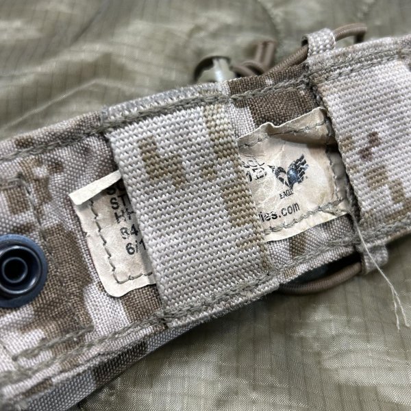 画像6: 実物 EAGLE aor1 スラップチャージポーチ　シングル　2012