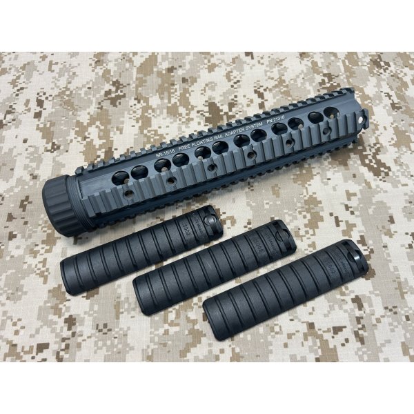 画像1: 実物 Knight's armament  ナイツ FF RAS long  5.56  未使用  BLACK　P/N:KM21318