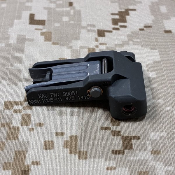 画像5: 米軍官給品 実物 Knight's KAC M4 フロントサイト BLACK  PN:99051  美品