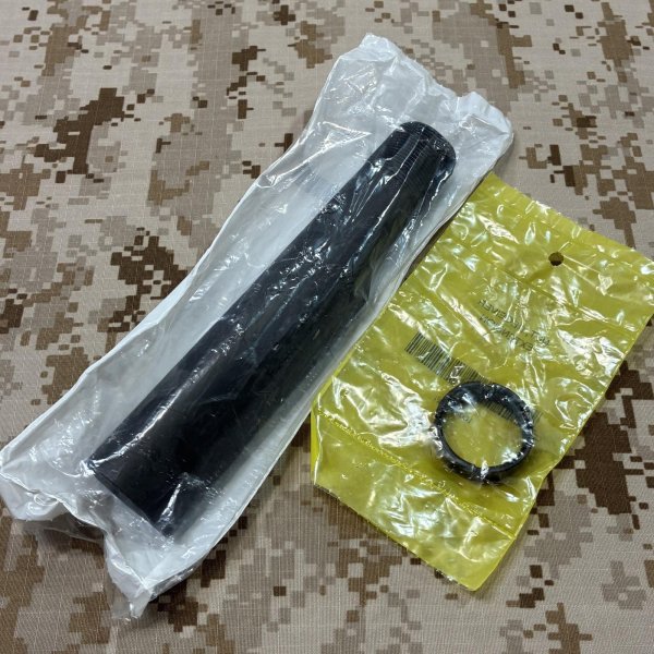 画像1: 実物 COLT バッファーチューブ（ミルスペック 4ポジ）+ COLT キャスルナット　セット