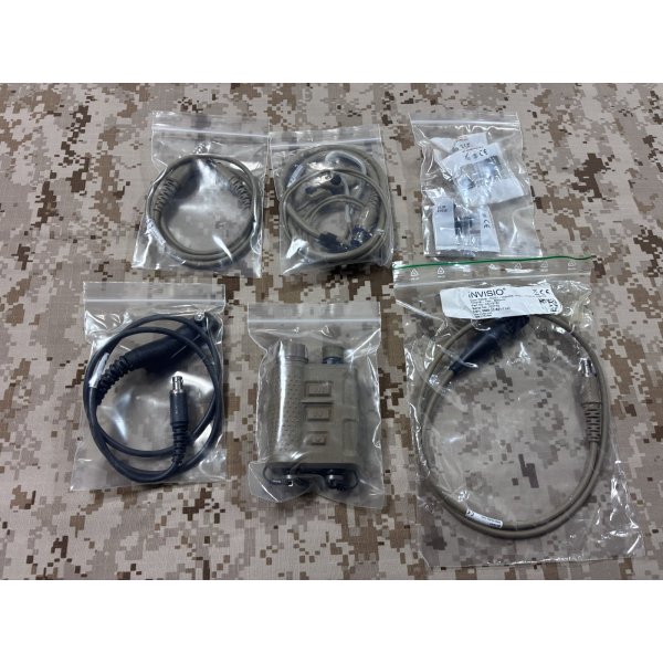 画像3: 実物 INVISIO V50II  dual com control unit  タンカラー キット