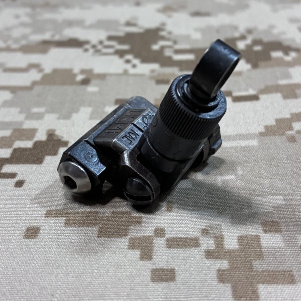 画像6: 米軍官給品  KAC フォールディング マイクロリアサイト 200-600M  USMC BUIS　USED