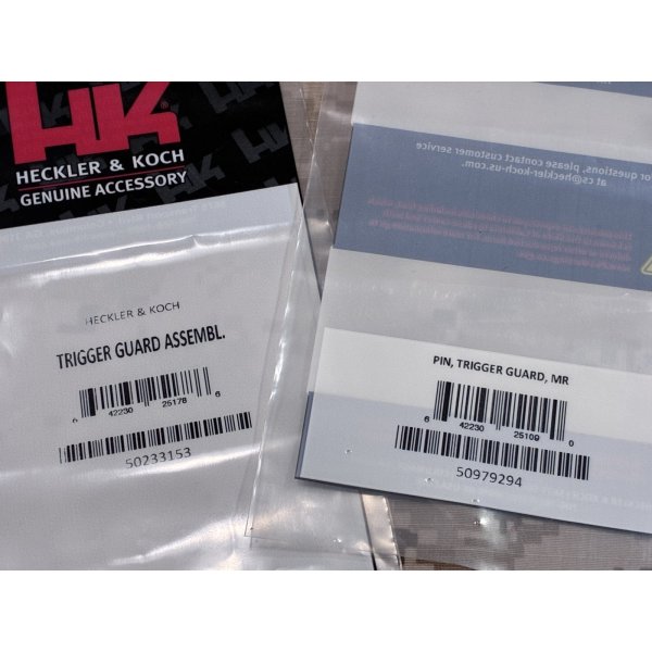 画像10: 実物 HK純正 HK416/MR556 トリガーガードセット 