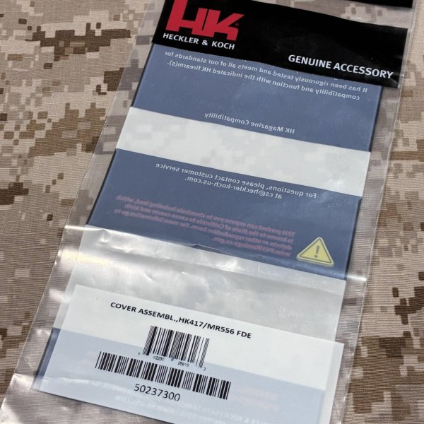 画像6: 実物 HK純正 HK416/556 ポートカバー（ダストカバー）FDE