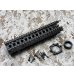 画像1: 実物 米軍官給品 daniel defense Mk18 RIS2 9.5インチ ハンドガードセット FDE  放出品 (1)