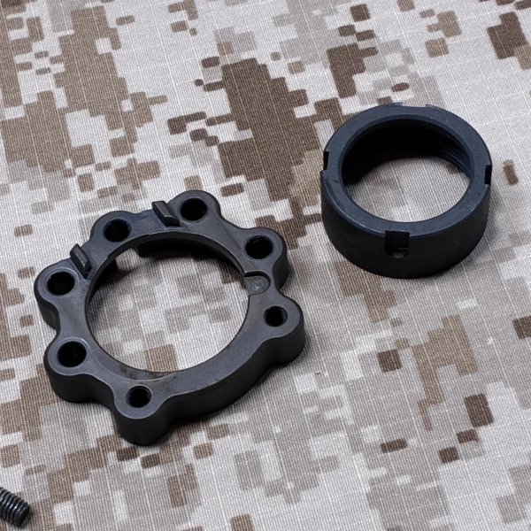 画像12: 実物 米軍官給品 daniel defense Mk18 RIS2 9.5インチ ハンドガードセット FDE  放出品