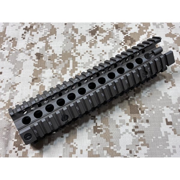 画像2: 実物 米軍官給品 daniel defense Mk18 RIS2 9.5インチ ハンドガードセット FDE  放出品