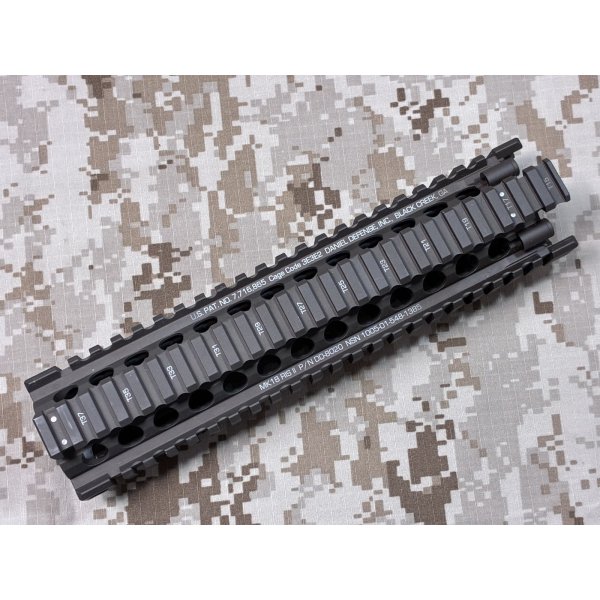 画像3: 実物 米軍官給品 daniel defense Mk18 RIS2 9.5インチ ハンドガードセット FDE  放出品